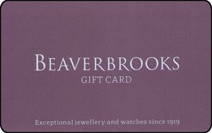 Beaverbrooks gift card