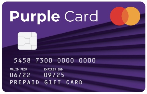 purple card