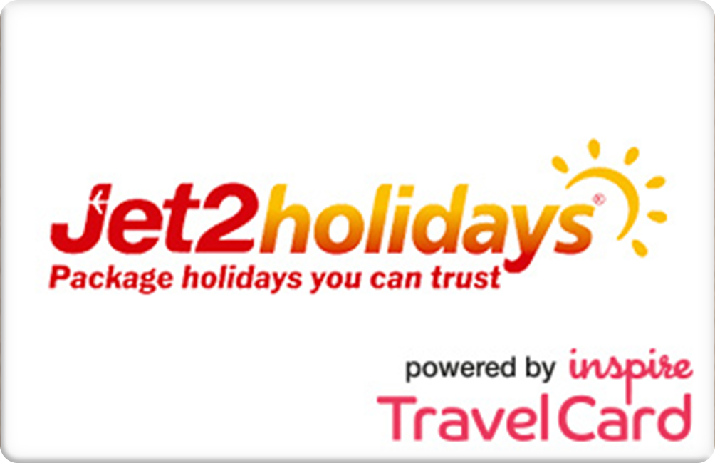 Jet2holidays gift card