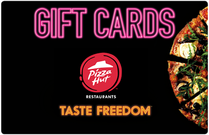 Pizza hut gift card
