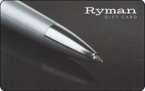 Ryman gift card