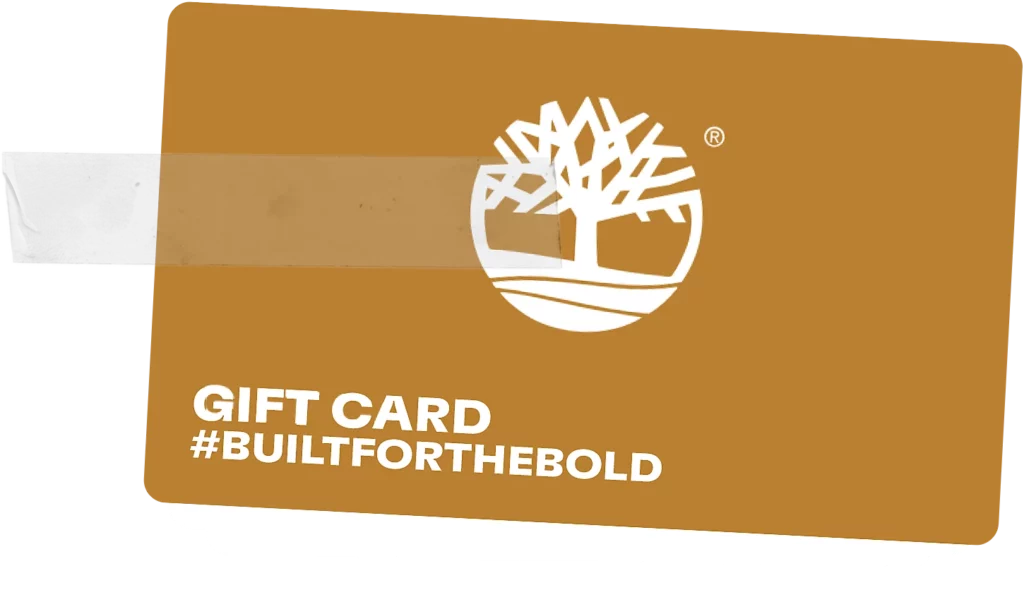 Timberland gift card